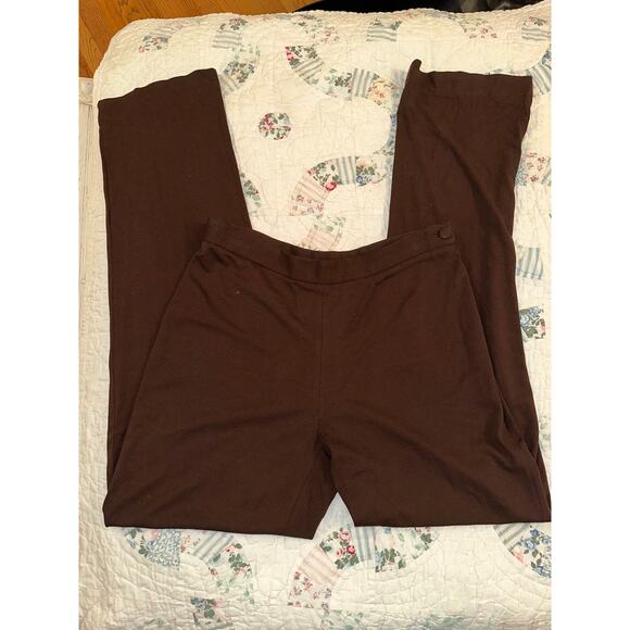 VINTAGE 80's MOSCHINO BROWN "CRUISE ME BABY" PANTS MADE IN ITALY 10 - Picture 6 of 8